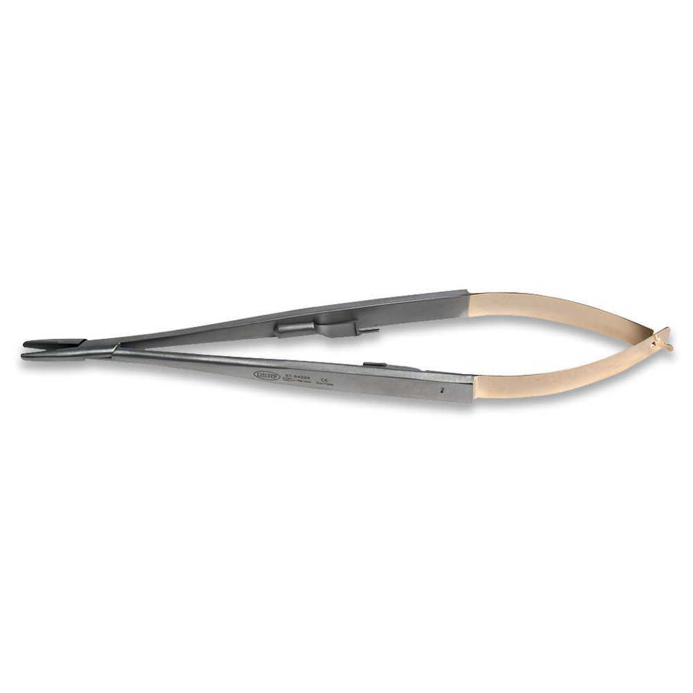 Forceps Castroviejo 16 cm hand finish, Straight TC