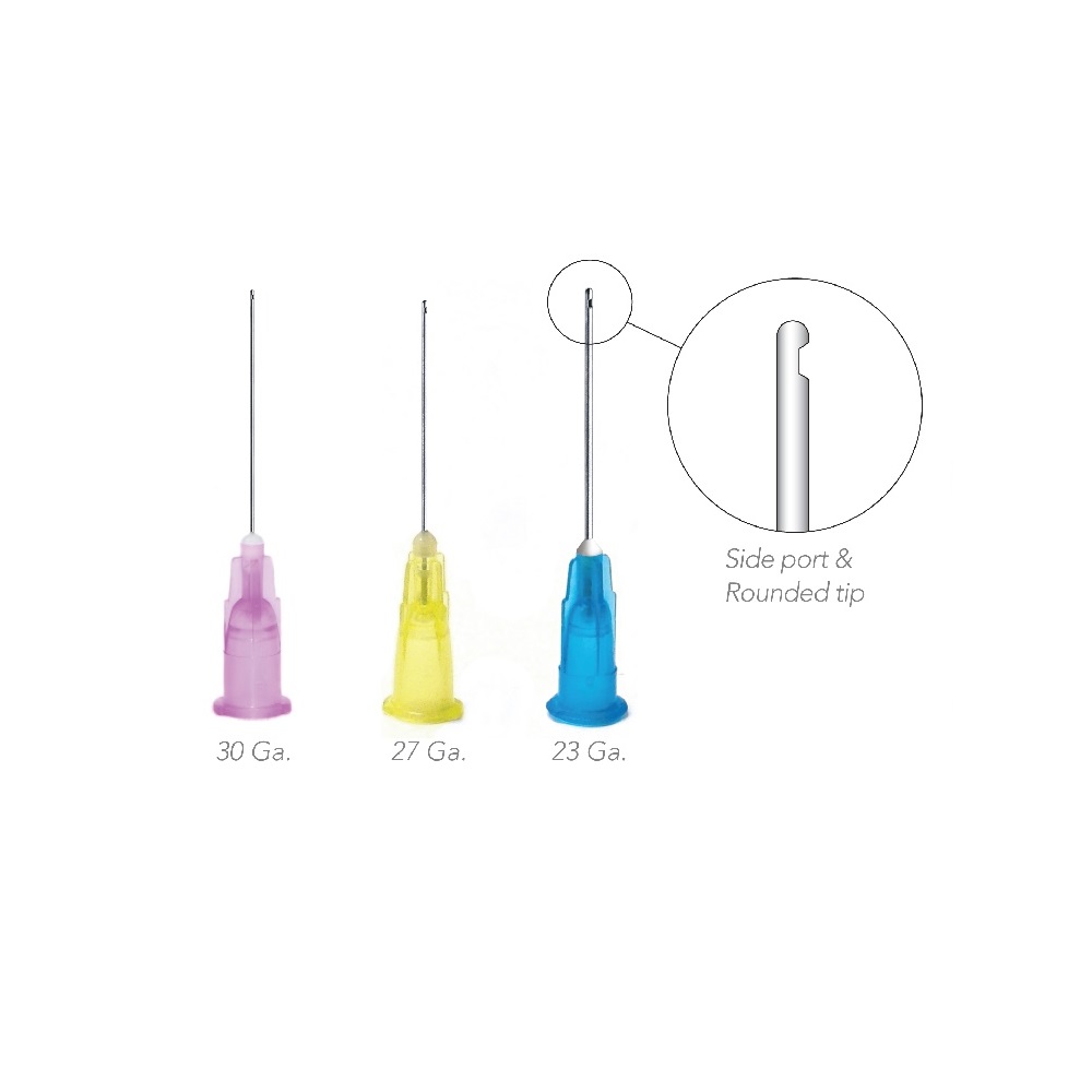 Sterile Irrigating Needle Side Vent 23G – 100/pk