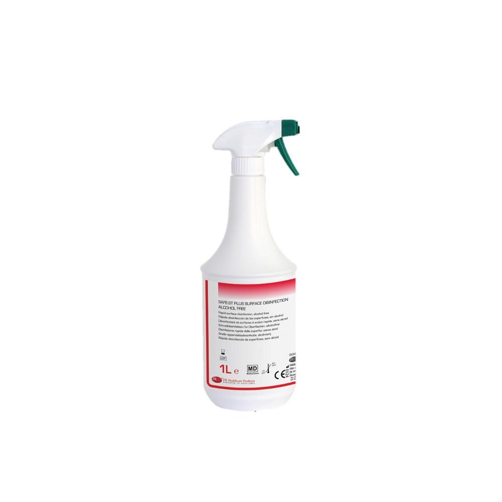 Safe-ST Plus Surface Disinfection Alcohol Free Spray 1L