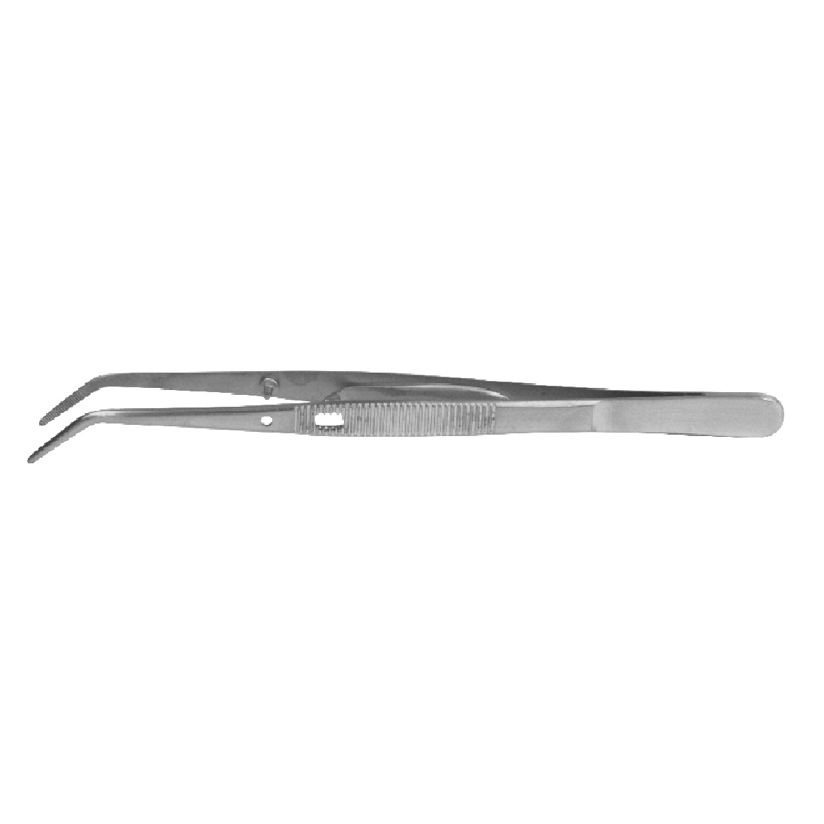 DEhp Tweezers College Serrated Locking