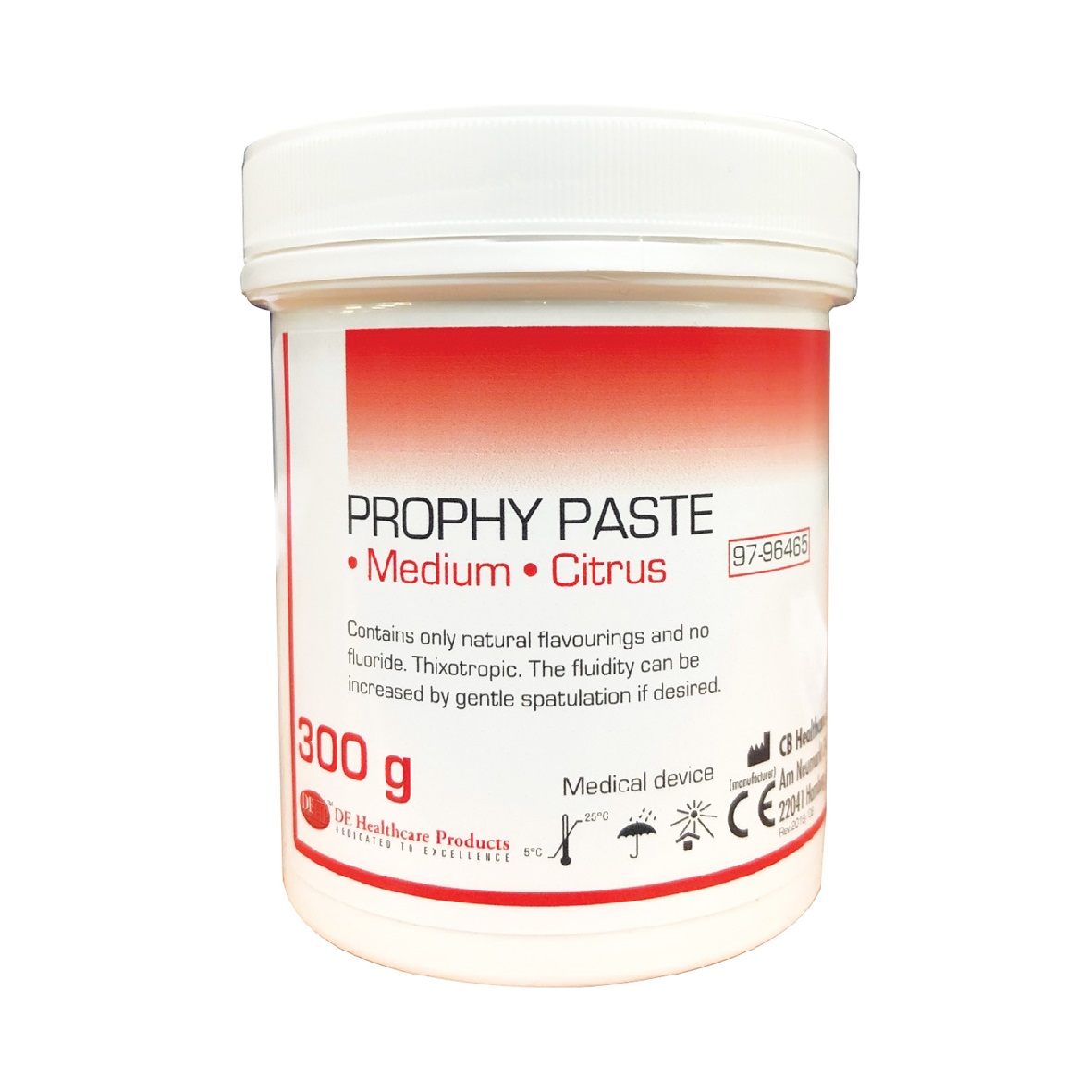DEhp Prophy Paste Citrus 300g