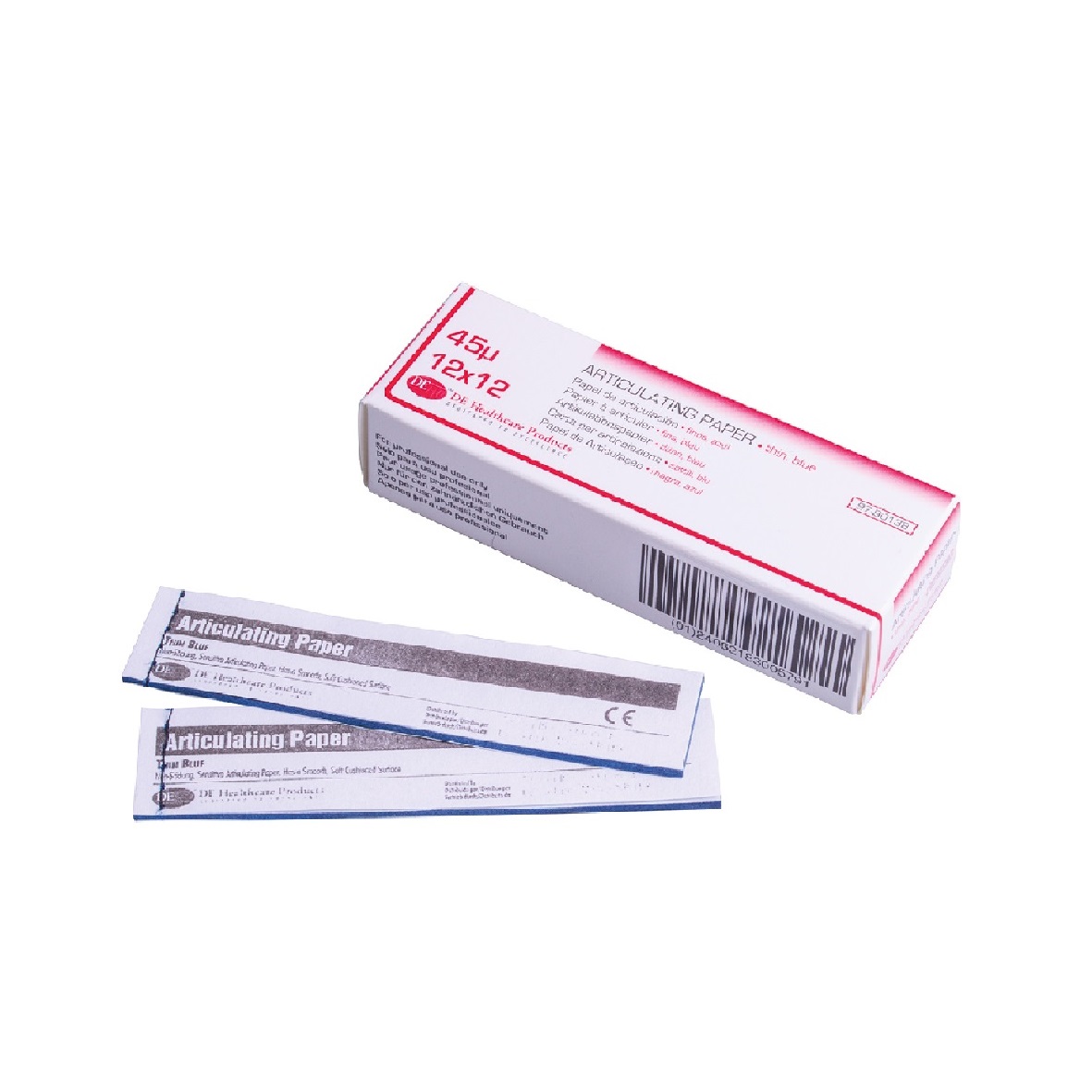 DEhp Articulating Paper Thin Blue 12 Sheets 12pk