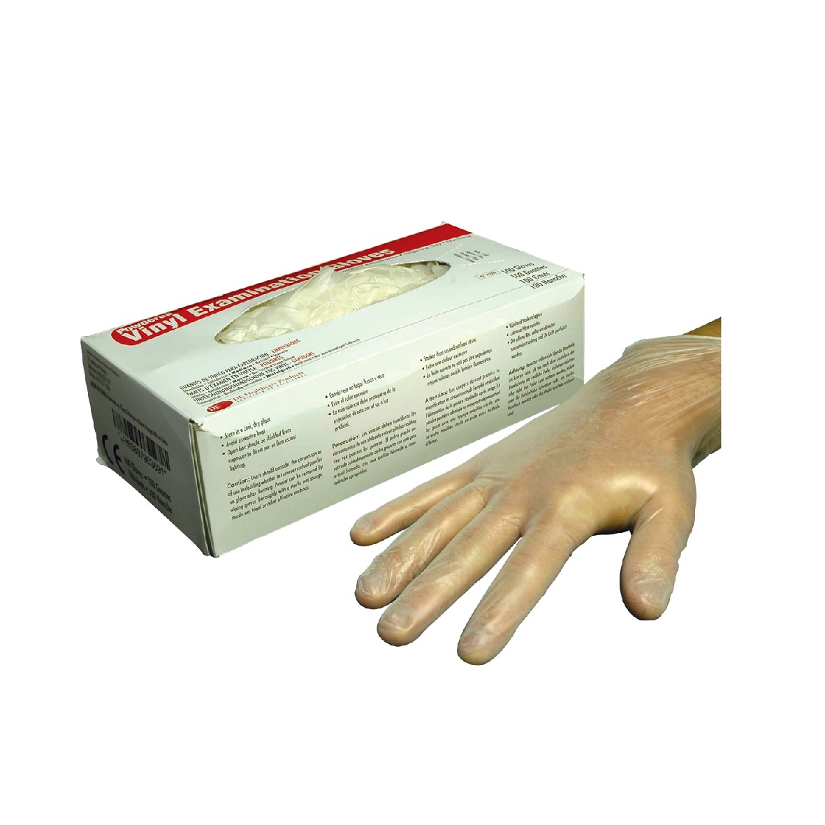 DEhp Gloves Vinyl Powder Free Small 100pk
