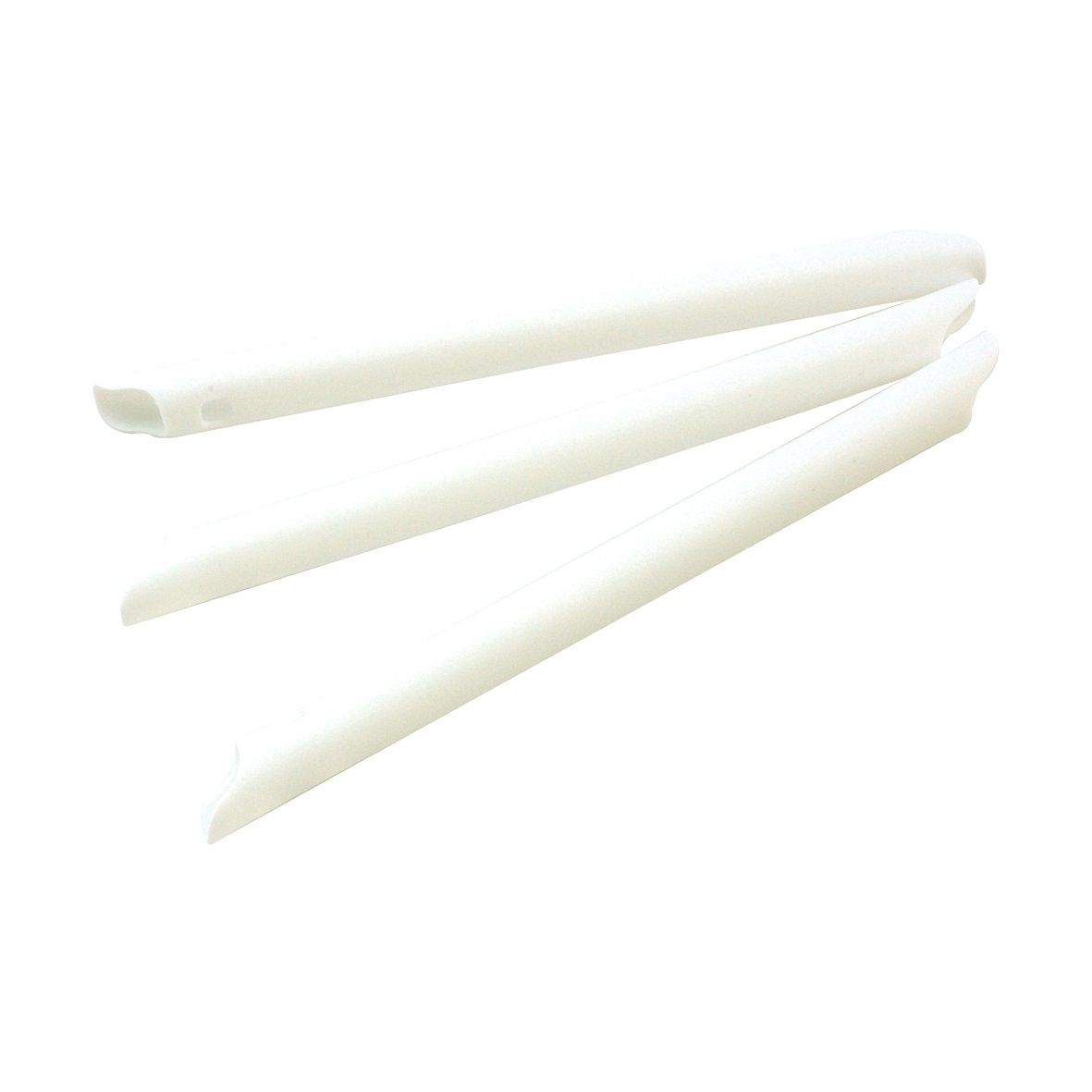 DEhp Evacuator S Curve Vented 1 side White 100pk