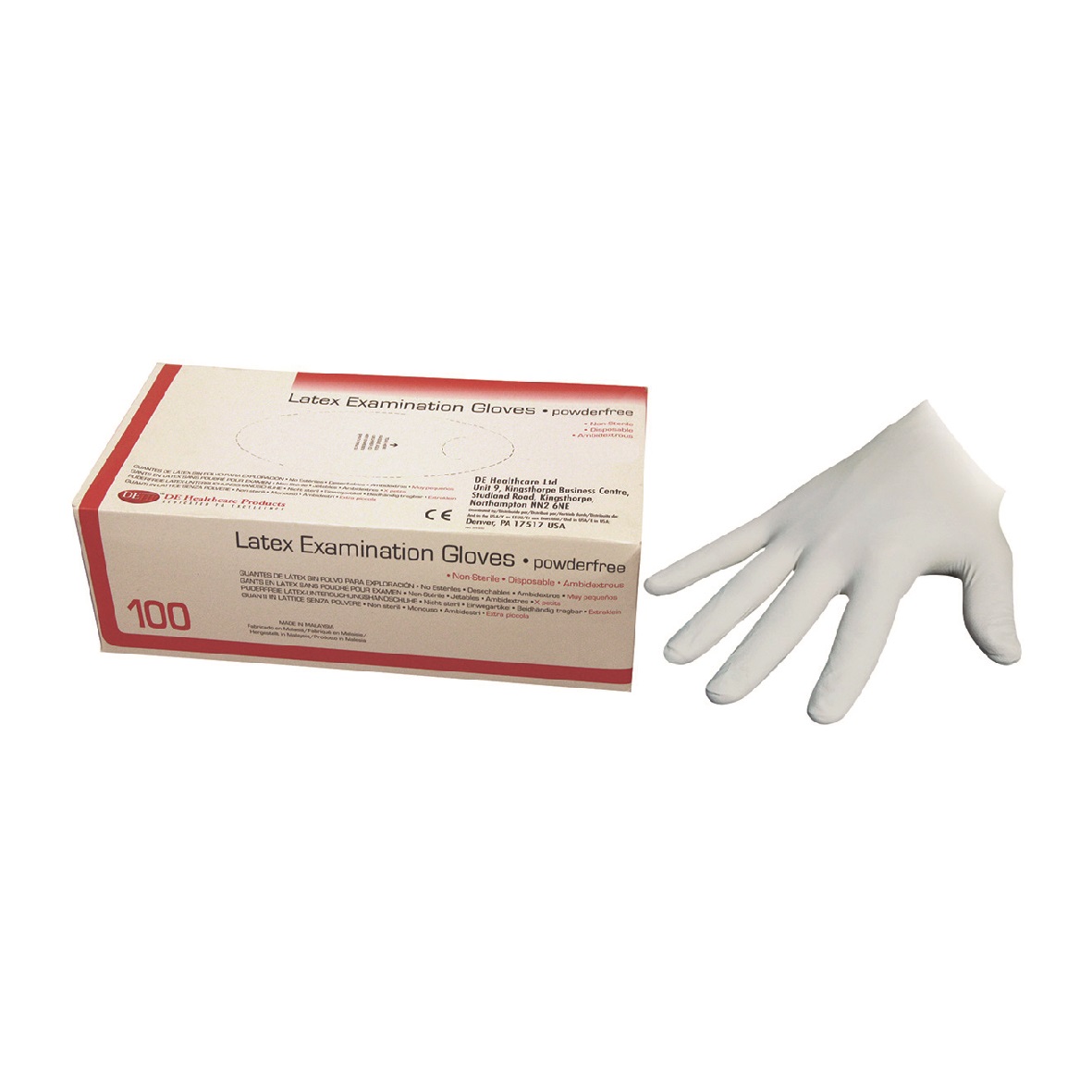 DEhp Gloves Economy Latex Powder Free Large 100pk