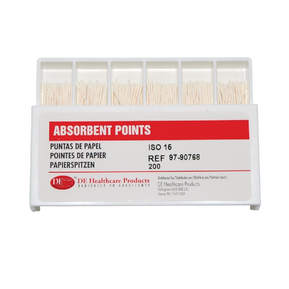 DEhp Paper Points 15 200pk