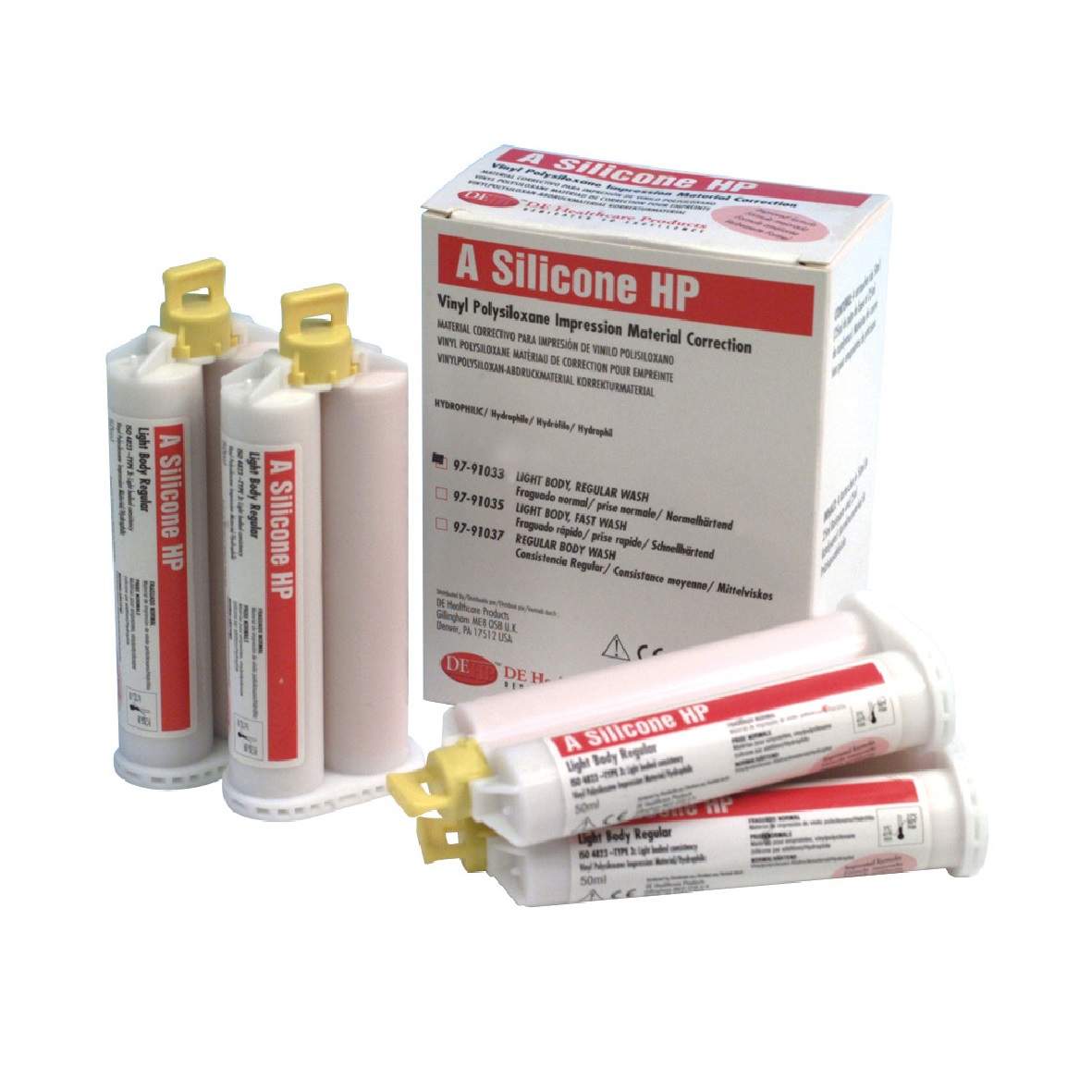 DEhp A Silicone HP Wash Light Body Reg Eco 4x50ml