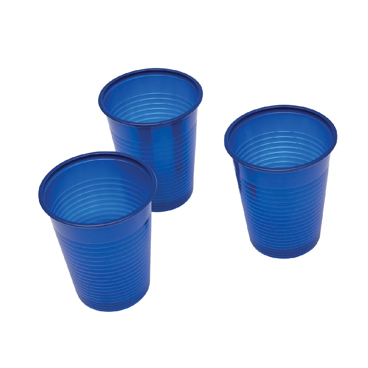 DEhp Beakers Plastic Disposable Blue 180ml 3000pk